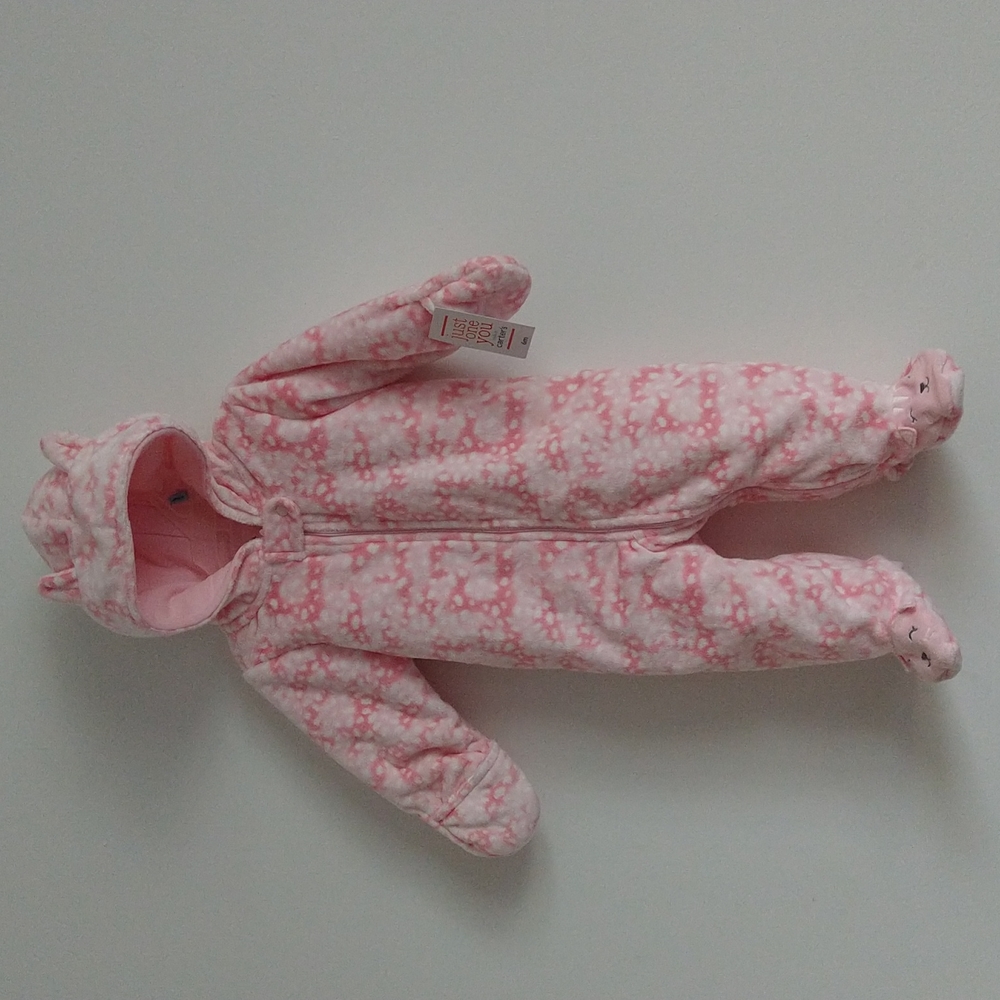 Just one you footed pajamas size 12 Months